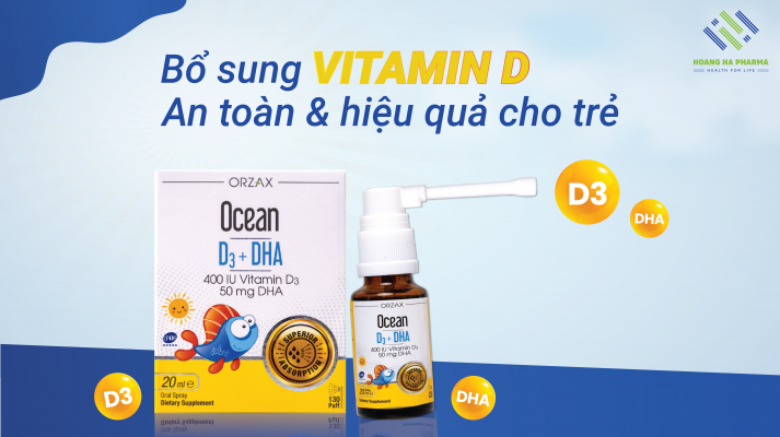 Cách bổ sung vitamin D cho trẻ khoa học và hiệu quả